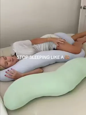 For the leg wrappers #sidesleeper