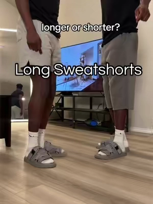 I wish i found out about these sooner #capripants #caprishorts #sweatshorts 