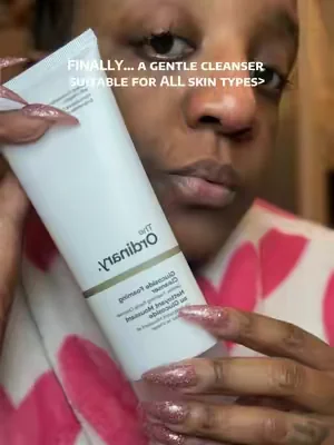 My face, felt so clean and hydrated! The Ordinary has always been in my skincare routine! #DealsForYouDays #theordinary #ordinaryskincare #facecleanser #facecare 
