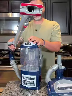 It’s as if they combined an upright vac with a stick vac so it’ll get every job done 👌 #sharkvacuum #vacuum #vacuumcleaner #summerwins #dealsforyoudays 