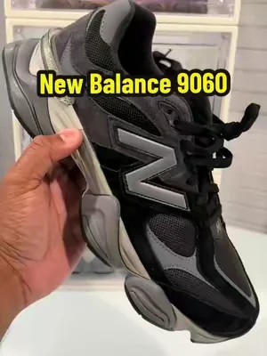 New Balance Men's 9060 Black Castlerock Grey #newbalance9060 #newbalance #dealsforyoudays #summerwins 