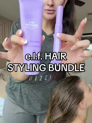 GAGGGGGED they didn’t even try to hide it 🤭 #elf #elfyeah #elfhair #slickback #stylingcream 