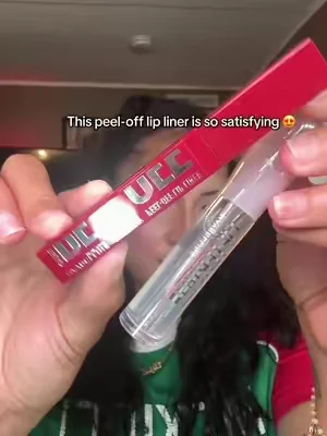 the color staying put? Absolutely 💋 #maybelline #peelofflipliner #lipliner #lipstain 