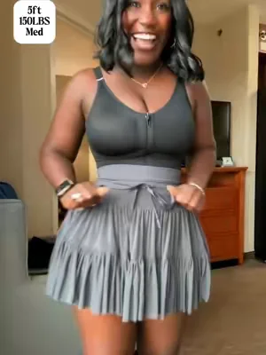 Pirouette Skort - Smoky Grey. ##SwimWeek##Summervibes##dealsforyoudays##summerwins##tiktokshopsummerturnup