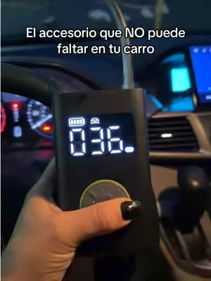 Versátil y de buena calidad. Úsalo para las llantas del carro , motos ,bicicletas y hasta balones .  inalámbrico #infladordellantas #DealsForYouDays  #tireinflator #portabletireinflator #flattire 