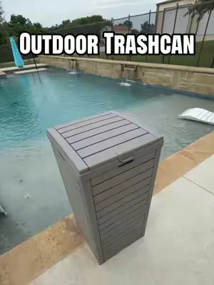 Waterproof Outdoor Trashcan