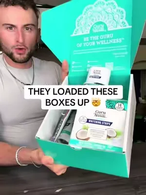 These boxes are loaded with so much #gurunanda #oralcare #teethwhitening #whiteteeth #dealsforyoudays @Puneet Nanda bridge the gap @elizabeth888a 