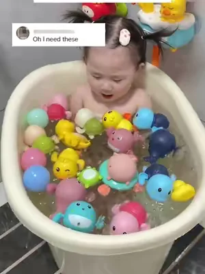 really want to recommend this bathing toy to you. There are children at home. Children don't like to take a bath. They cry when they take a bath. Be sure to look at this children's bathing toy, so that the baby likes to take a bath. It doesn't cry or make a fuss when taking a bath. And it's super safe. You don't need to plug it in or charge. The most important thing is that the price is really great and cost-effective now!  #funs #familytime #tiktokshop #toy #SummerVibes