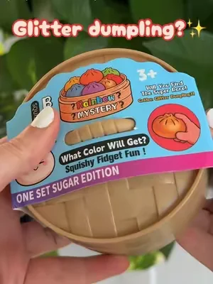 I got this dumpling squishy off TikTok ✨👌🏻 #dumplingsquishy #squishy #dealsforyoudays #trendingtoys #tiktokmusthaves 