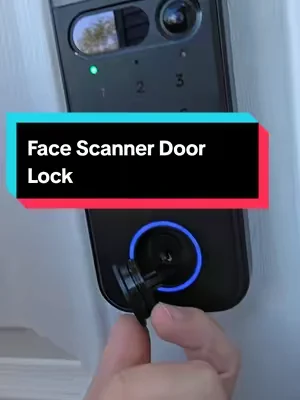 The myQ Secure View 3-in-1 Smart Lock combines a smart lock, built-in video doorbell, and two-way communication into one convenient device. Unlock your door using facial recognition, a fingerprint scan, PIN code, the mobile app, or a traditional key. Monitor your entryway, see who's at the door, and manage access from virtually anywhere. #SmartLock #HomeSecurity #VideoDoorbell #SmartHome #hometech 