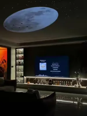 I believe that bringing the starry sky and the Milky Way into my room is the most romantic thing I could do ! !  #galaxyprojector #astronautprojector #nightlight #homedecore #giftidea 