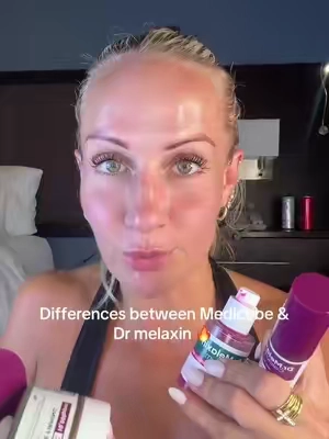 People always ask this question- so here’s a REAL breakdown of the two 💅 #Medicube #DrMelaxin #SkincareComparison #MatureSkin #DealsForYouDays 