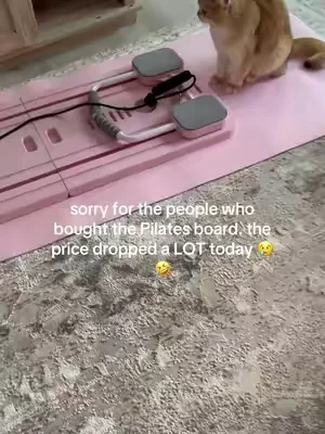 the girlies who LOVE Pilates on a budget! ! love this at home reformer, beginner friendly @ #terragym #outdoorfun #pilatesathome #pilatesboard #athomeworkout