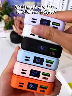 🎨 6 colors, one amazing power bank. Which one would you pick? 🔋 #PowerBank #MagneticCharger #FastCharging #TechGadgets #dealsforyoudays 