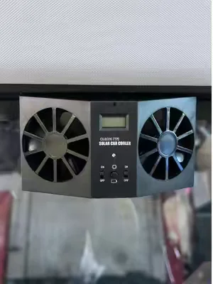 ☀️ Ventilador solar para coche, sin gastar batería #VentiladorCoche #AccesorioAuto #TikTokShop #fyp#fouryou