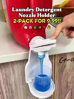 That little drip after pouring detergent? Yeah… that’s exactly why I got this cup holder 😅 No more sticky mess, no more stains on the washer, just clean, easy, ZERO-drip laundry days. Honestly one of the best little home helpers ever! 🙌✨#CleanTok#detergenthack#laundryhacks#LaundryEssentials#LaundryOrganization