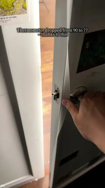 My AC isn’t leaking out from under the door anymore 😭🔥 This was super easy to install and it actually works.  #CoolHome #HomeHack #DraftStopper #SummerWins  #DealsforYouDays 