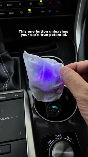 With this button, your car will NEVER be the same again... carhacks #coolgadgets #automotive#dealsforyoudays #tiktokmadebymebuyit #tiktok 