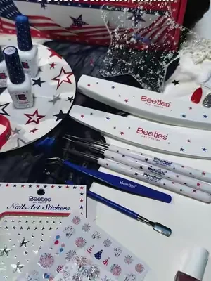 Celebrate the day in style and let your nails do the talking❤️🤍💙 ✨Get Beetles 4th of July Gel Nail Polish Kit now! 🔥From June 17 – July 2, enjoy a discount of more than 60% off storewide🔥 #TikTokShopDealsforYouDays  #DealsForYouDays  #SummerWins  #BeetlesSummerDrop  #summeressentials 