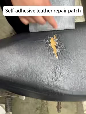 Leather repair tapes