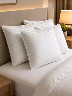 These Hotel-Style Pillows Are the Sleep Upgrade I Didn’t Know I Needed I got these specifically because they’re great for back, stomach, and side sleepers. They have that soft, supportive hotel pillow feel that makes climbing into bed something you actually look forward to. If you’re tired of flat, lifeless pillows and want to wake up feeling more rested, these are an easy upgrade that’s worth every penny. #HotelPillows #BetterSleep #BedroomUpgrade #HomeEssentials #TikTokShop