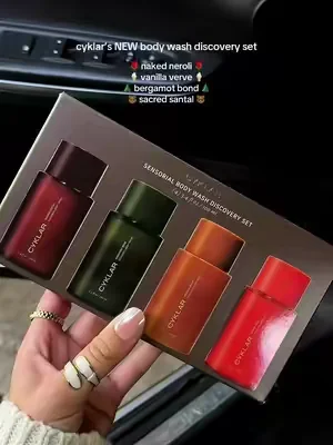 bc how can we choose just one?? @CYKLAR #cyklar #bodywash #travelsize #giftset 