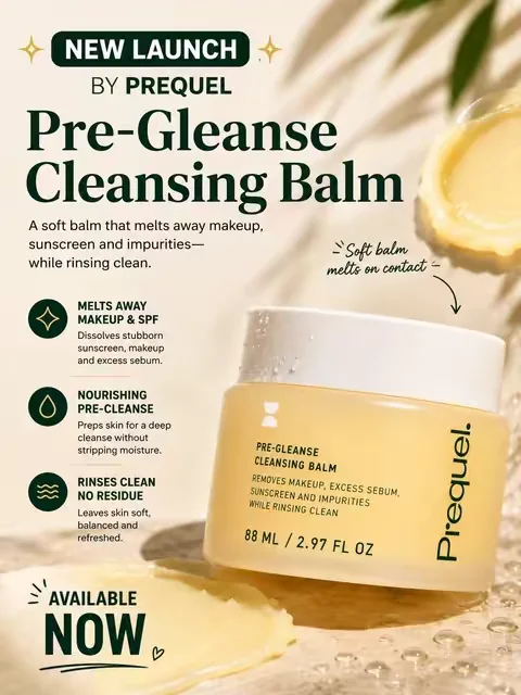New prequel launch TODAY CLEANSING BALM #tiktokshopsummerturnup #dealsforyoudays #tiktokshopcreatorpicks 