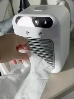 Portable Mini Air Conditioner with Humidifier — 20°C Cooling#MiniAirConditioner #PortableAirCooler #RoomCoolingHack #DealsforYouDays#SummerWins