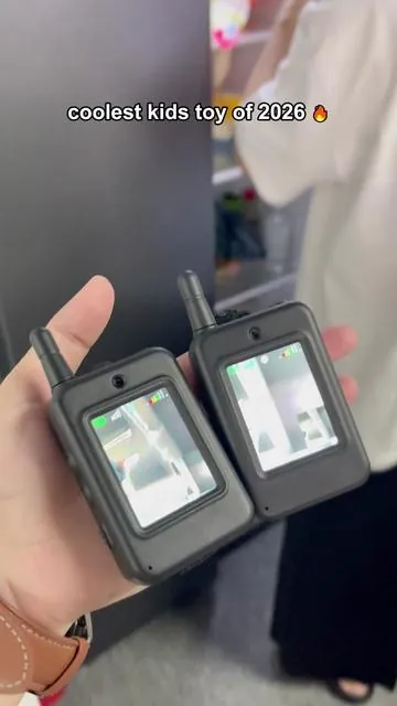 How cool! I wish I had these as a kid.Keep kids entertained indoors or outdoors with these fun walkie talkies! Easy push-to-talk design, decently long range, and hours of adventure. Perfect for siblings and friends!#KidsToys #PlaytimeFun #OutdoorAdventures #walkietalkie #TikTokMadeMeBuyIt