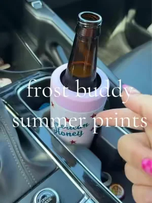 you have any summer activity going or just out and about a lot,  these frost buddy koozies keep ur drinks safe and COLD for so long! #frostbuddy #frostbuddykoozie #summermusthaves #summerwins #SummerVibes 