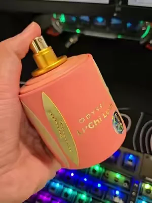 Armaf Odyssey Li'Chi Lush Gourmand Fruity Edition delivers a sweet fruity floral fragrance with litchi, peach, vanilla, caramel, and warm amber notes. A long-lasting gourmand perfume for women who love elegant, playful, and irresistible everyday scents. #armafperfume #fruityfragrance #gourmandperfume #sweetperfume #perfumeaddict 