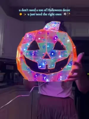 QVC holographic Halloween icons will be gone before the weather even gets chilly 🍂 2 options have already sold out! #halloweendecor #spookyseason #halloweendecorations #qvctiktoksuperbrandday 