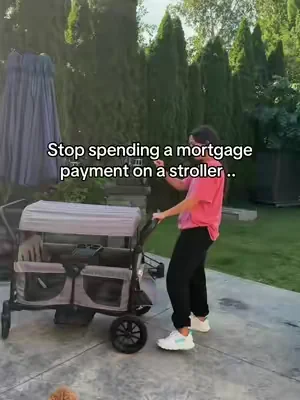 Wish I would’ve had this 10 year ago! #stroller #wagon #strollerwagon #momapproved 