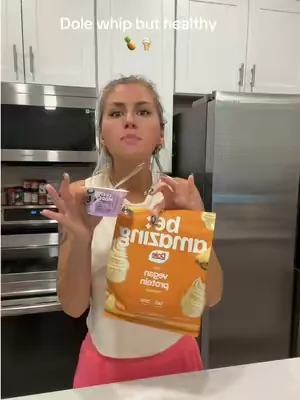 My breakfast addiction is this dole whip protein powder!  #dealsforyoudays #SummerWins #summervibes #DealsForYouDays 