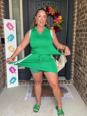 Loving this green 💚💚 #2pieceset #easyoutfits #casualoutfits #dealsforyoudays #summerwins @Yousify Fashion 
