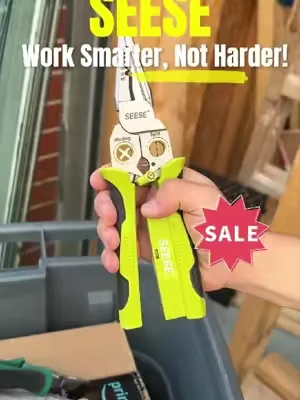 Under $10, One Tool Solves a Big Problem! ⏰ Limited-Time Deal | 8-in-1 Electrician Pliers + FREE Shipping. Don't Miss Out! 🔥 #fyp  #pliers  #tiktokshop  #DIY  #diytools  