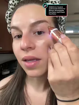 Envío gratis!!✅😍✨una súper herramienta !! OANVA 2 en 1 recortadora de vello facial y de cejas para mujeres, afeitadora facial recargable, removedor de pelusa de labios y melocotón, moldeador de cejas de precisión, herramienta portátil #shaver #electricshaver #trimmer #facial #women 