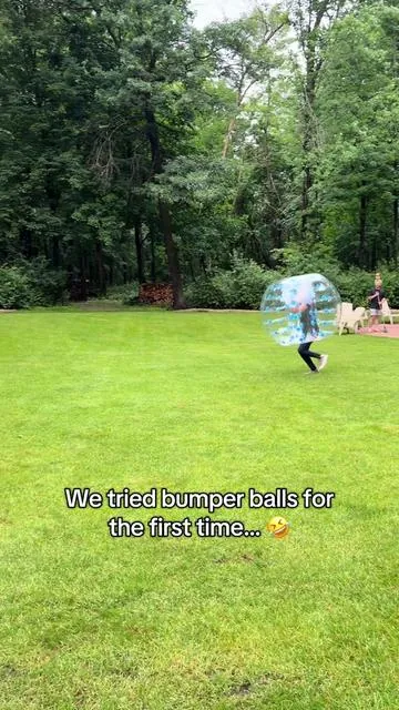 Why didn’t I have these when I was younger… #bumperballs #Summer 