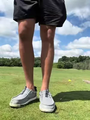 High level performance mixed with the HeyDude comfort! You won’t find a more comfortable pair of golf shoes! ⛳️👟 #tiktokshopcreatorpicks #dealsforyoudays #heydudeshoes #golftok #golf @HeyDude 