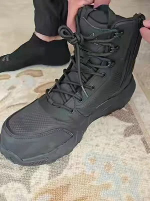 Upgrade to these lightweight, ASTM-certified Nortiv8 Nano Composite toe work boots engineered to survive the absolute toughest conditions. Grab these professional-grade, side-zipper safety boots right now using limited-time TikTok Shop coupons for an incredible deal before they sell out! #menshoes #workboots #compositetoeboots #safetyshoes #botadetrabajo 