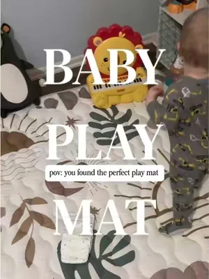 The best baby play mat. #babyplaymat #playmat #nursery #tummytime #dealsforyoudays 
