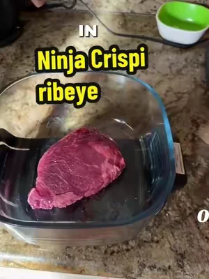 The ninja crispi air fryer is my favorite nontoxic air fryer. This thing can even cook a ribeye. #ninjacrispi #ninjaairfryer #airfryer #dealsforyoudays @Ninja Kitchen 