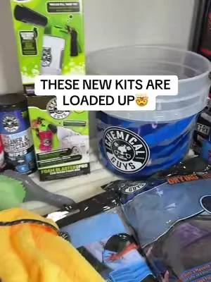 These new kits have everything #chemicalguys #cars #carwash #cleaning #detailing 