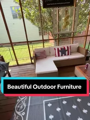There is nothing I enjoy more than putting something together myself, and being able to enjoy it without anyone’s help! 🤪💪🏻 #patio #outdoorfurniture #outdoor #backporch #dealsforyoudays 