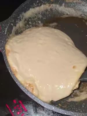 the flour made a huge difference #pancake #cook #flour 