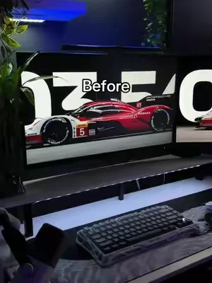 The monitor light bar >> #lightbar #monitorlight #desksetup #lighting #desklight 