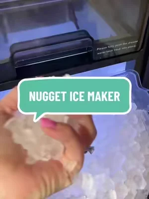 This nugget ice maker is selling out fast 🧊💦 @EUHOMY #dealsforyoudays #icemaker #euhomysuperbrandday 