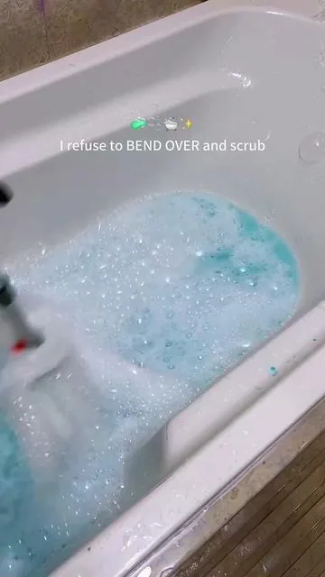People know so little about this brush. From a floor brush to a bathtub brush, is it about to become a pool brush next?#FloorCleaning #BathroomCleaning #HomeCleaningHacks #tiktokshopdealsforyoudays 