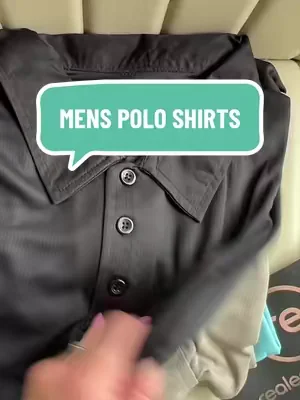 These men’s polo shirts are such a great deal but it won’t last long ☀️ @Real Essentials Apparel #poloshirt #quickdry #mensshirt #dealsforyoudays 