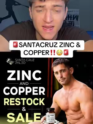 SANTACRUZ ZINC AND COPPER CAPS ARE BACK IN STOCK‼️😳🚨 #santacruzmedicinals #dealsforyoudays #santacruzpaleo #zinc #copper @Santa Cruz Paleo @SantaCruzPaleo 